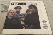 U2 OCTOBER - 1981 -LP MINT CONDITIONS