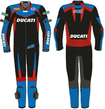 DUCATI Tuta Moto in Pelle Uomo