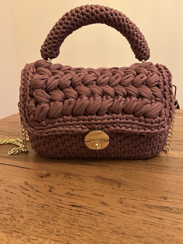 Borsa bauletto handmade - borsa,
