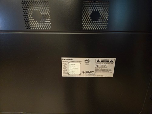 Panasonic plasma part - panasonic,