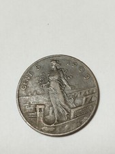 Moneta 5 Centesimi 1909 Prora