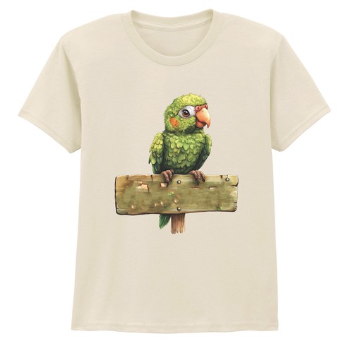 Carino pappagallo legno - pappagallo,