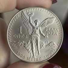Messico oncia 1990 - messico, oz