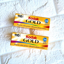 NEW Kodak Gold 110 Film, 2 NEW