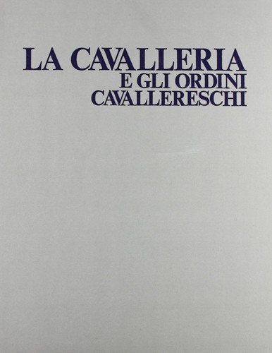 Cavalleria gli ordini - cavalleria,