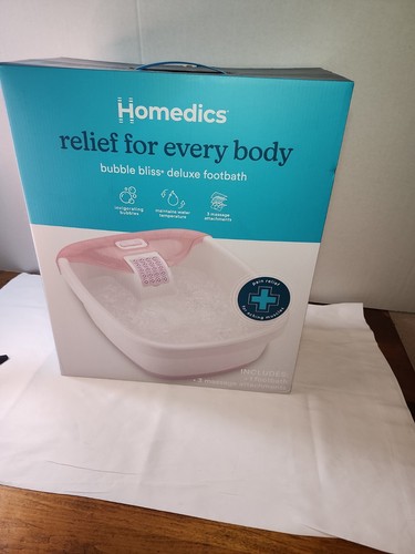 Homedics bubble mate foot spa - homedics,