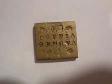 doppio peso monetario Genova 6,3 grammi