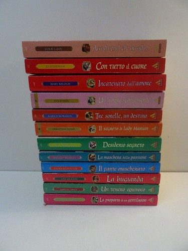 Lotto romanzi rosa - lotto,