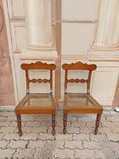 Coppia sedie poltroncine