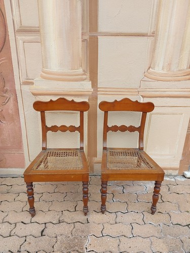 Coppia sedie poltroncine