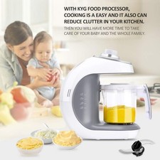 KYG Cuocipappa Vapore Robot Pappe  5 in 1 Frullatore Riscaldare Sterilizzare