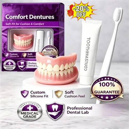 Set denti finti silicone - set,