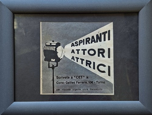 Publicita originale anni 60 - anni,