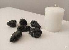 Cristallo Grezzo Pietra Naturale Tormalina Nera 2 cm- Potente Difesa  Energetica