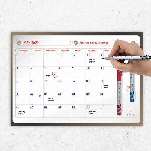 Previs lavagna calendario - previs,
