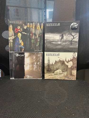 1burzum lot cd s in - 4, cd's