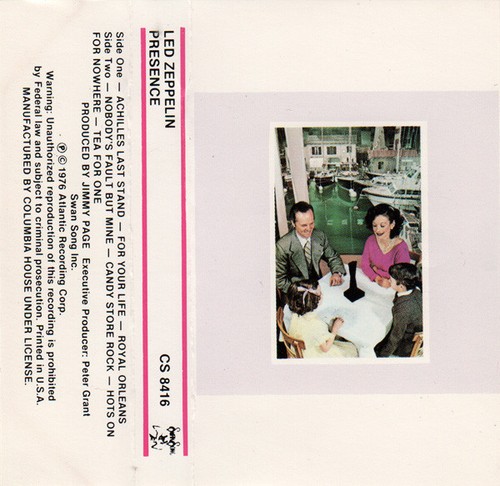 Led zeppelin presence - zeppelin,