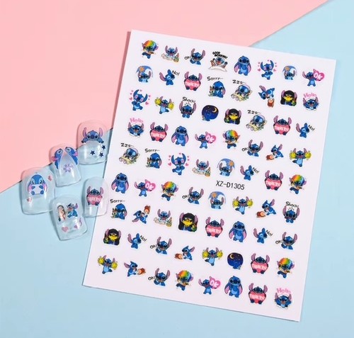 Adesivi nail art personaggi - adesivi,