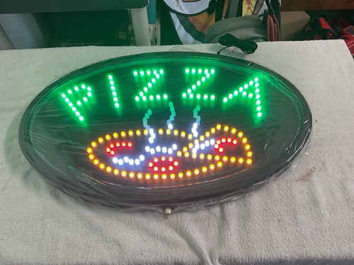 Insegna luminosa per pizza - , a
