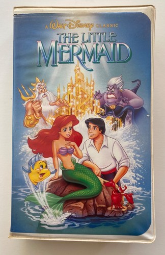 The little mermaid vhs tape - vhs,