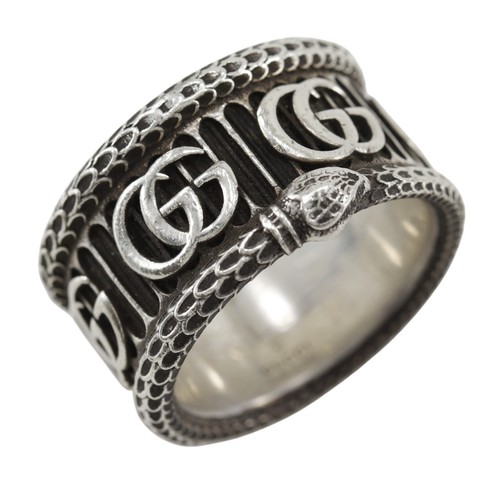 Gucci anello serpente doppio - gucci, g