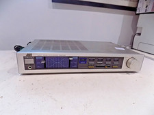 Amplificatore stereo JVC A-K22 argento NON TESTATO venduto come RICAMBI/RICAMBI