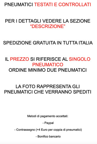 Pneumatici usati estivi gomme - usati,