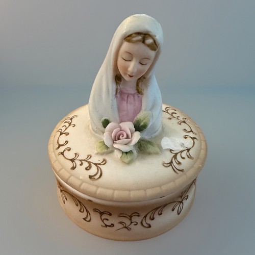 Lefton china madonna - china,