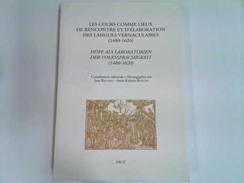 Les cours comme lieux - , de