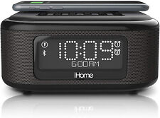 iHome iBTW23BE Altoparlante Stereo Bluetooth con Doppio Allarme + Ricarica