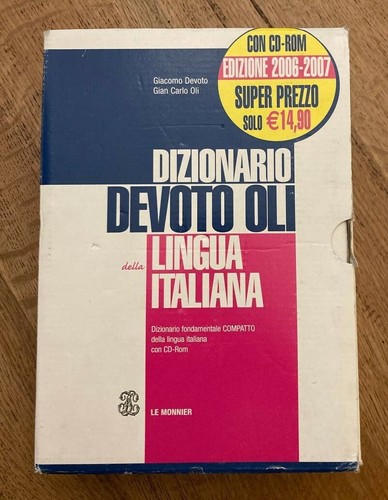 Dizionario devoto oli della - dizionario,