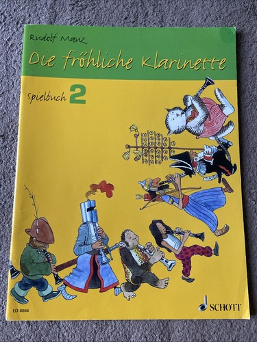 Die fröhliche klarinette - klarinette, |