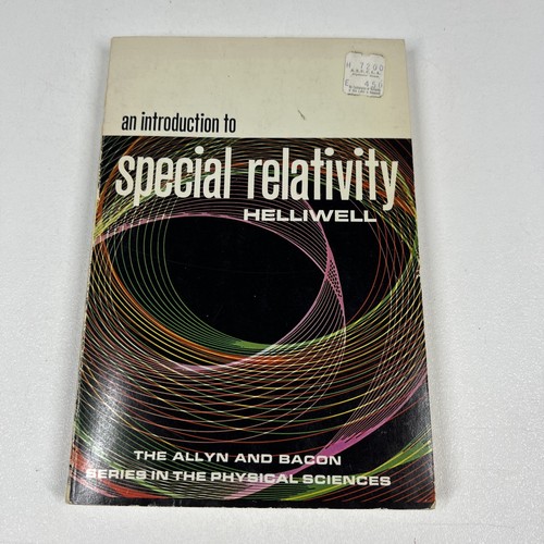Intro special relativity - intro,