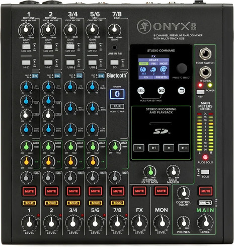 Mackie onyx8 mixer - analogico, 8