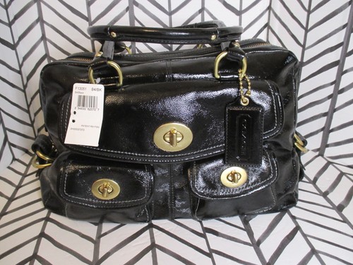 Borsa coach vintage - borsa, black