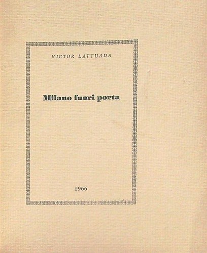 Milano fuori porta lattuada - milano,