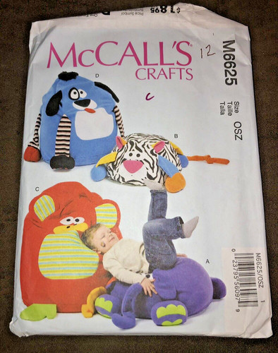 Mccalls 6625 squishy animali - mccalls,
