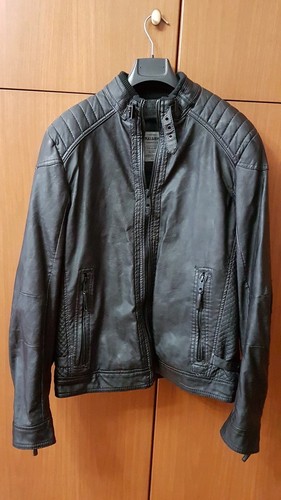Giubbotto ecopelle uomo - ecopelle,