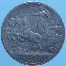 VITTORIO EMANUELE III 2 LIRE