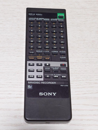Telecomando sony d1m - sony, rm-d1m