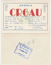 RADIOAMATORE - RADIO CARD - RADIO AMATEUR - VILA LUSO - ANGOLA -26750-