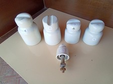 LOTTO DI 5 ISOLATORI ELETTRICI