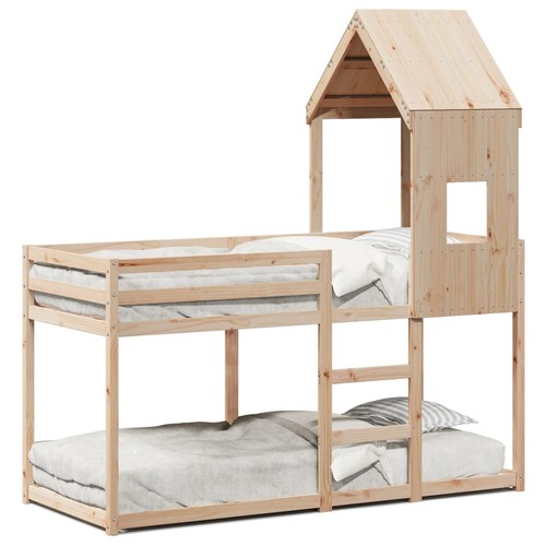 Vidaxl letto castello con - letto,