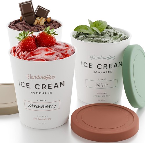 Set contenitori gelato - 3,