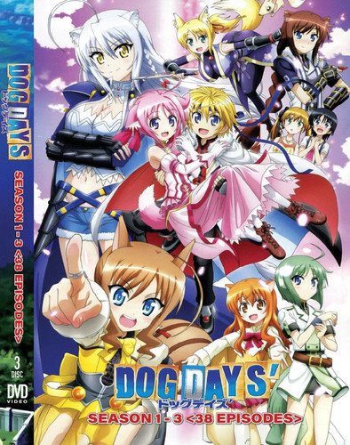 Anime dvd dog days - anime,