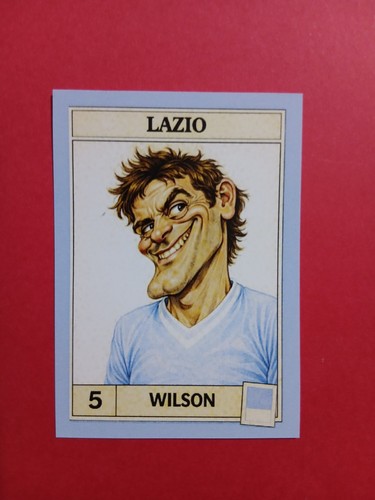Figurina caricatura calciatori - figurina,