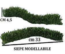 albero presepe set 2 pz siepe modellabile cm 33 x h 4.5 accessori presepe
