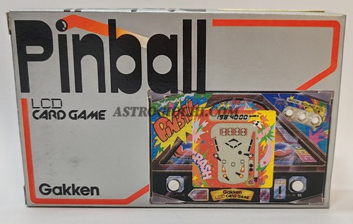 Gakken pinball lcd handheald - gakken,