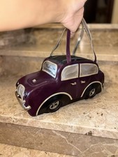 Rara Bellissima Borsa Donna Braccialini Temi Tema Taxi Viola Originale