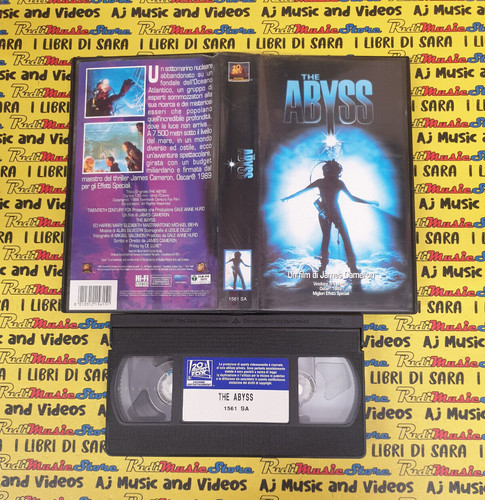 Vhs film the abyss harris - vhs,